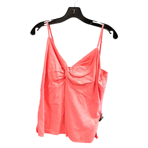 Top Sleeveless By Old Navy In Coral, Size: L