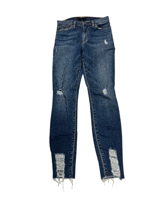 Jeans Skinny By Hudson In Blue Denim, Size: 2