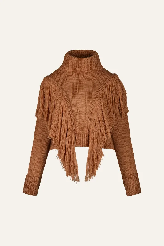 Elegancia Natural Sweater in Camel