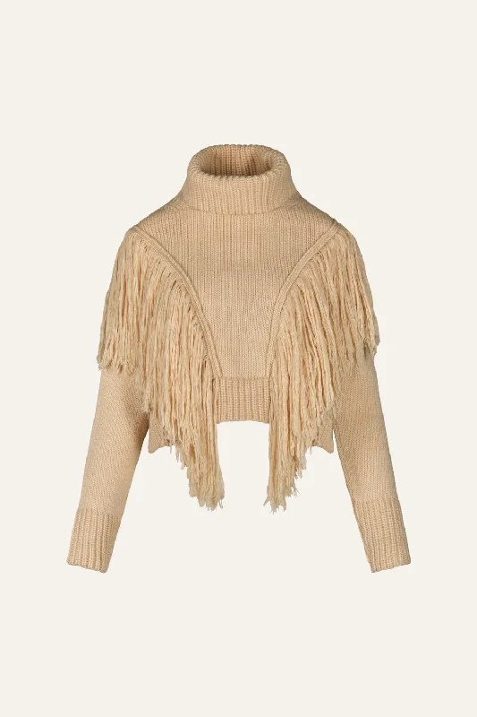 Elegancia Natural Sweater in Ecru