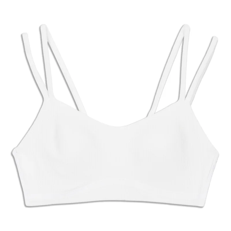 Like A Cloud Ribbed Bra - Resale