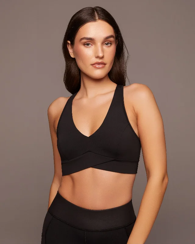 Ray V-Neck Longline Bra