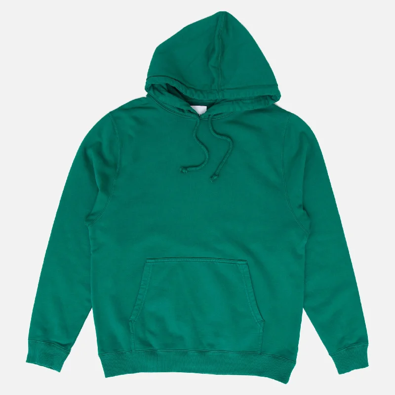 Green Hooded Sweatshirt