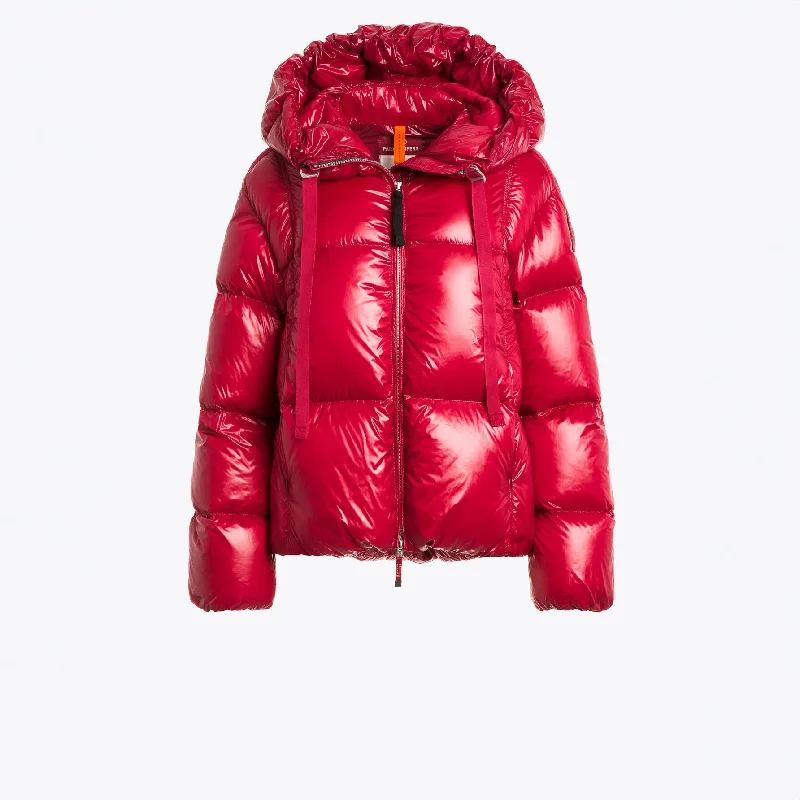 Short Puffers Water Flower Cerise