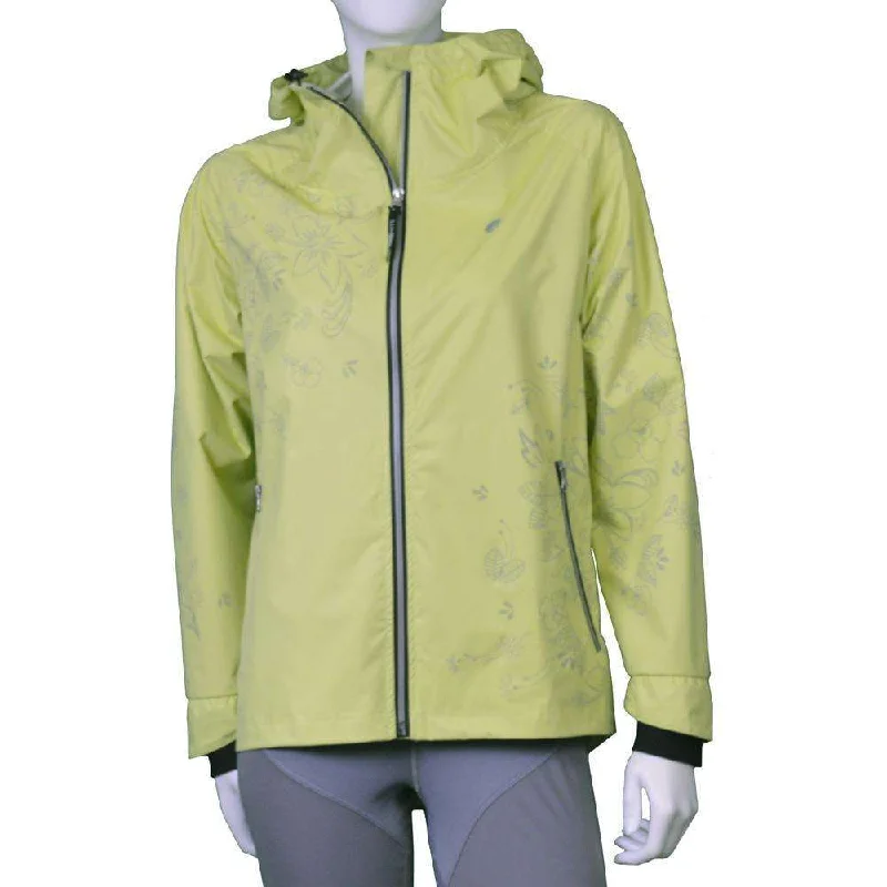 Waterproof Reflective Women's Colorado Jacket in Honeydew Floral