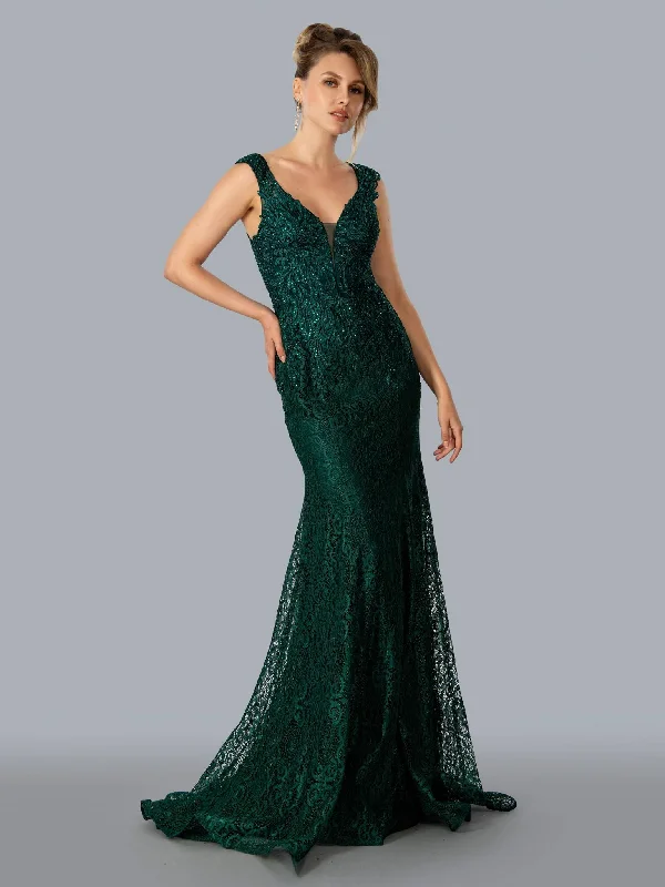 Stella Couture 23323 Long Sleeveless Evening Dress